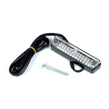 Universal Motorcycle LED Rear Fog Lamp Clear 