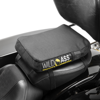 Wild Ass Motorcycle Air Cushion Pillion - Air Gel RWA-30002BK