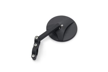 Daytona "D-MIRROR-18" ABS Nylon Handle Bar Clamp Mirror Black D80917