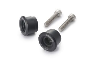 Daytona "D-MIRROR" Bar End Mirror Adapter Kawasaki Black D89444