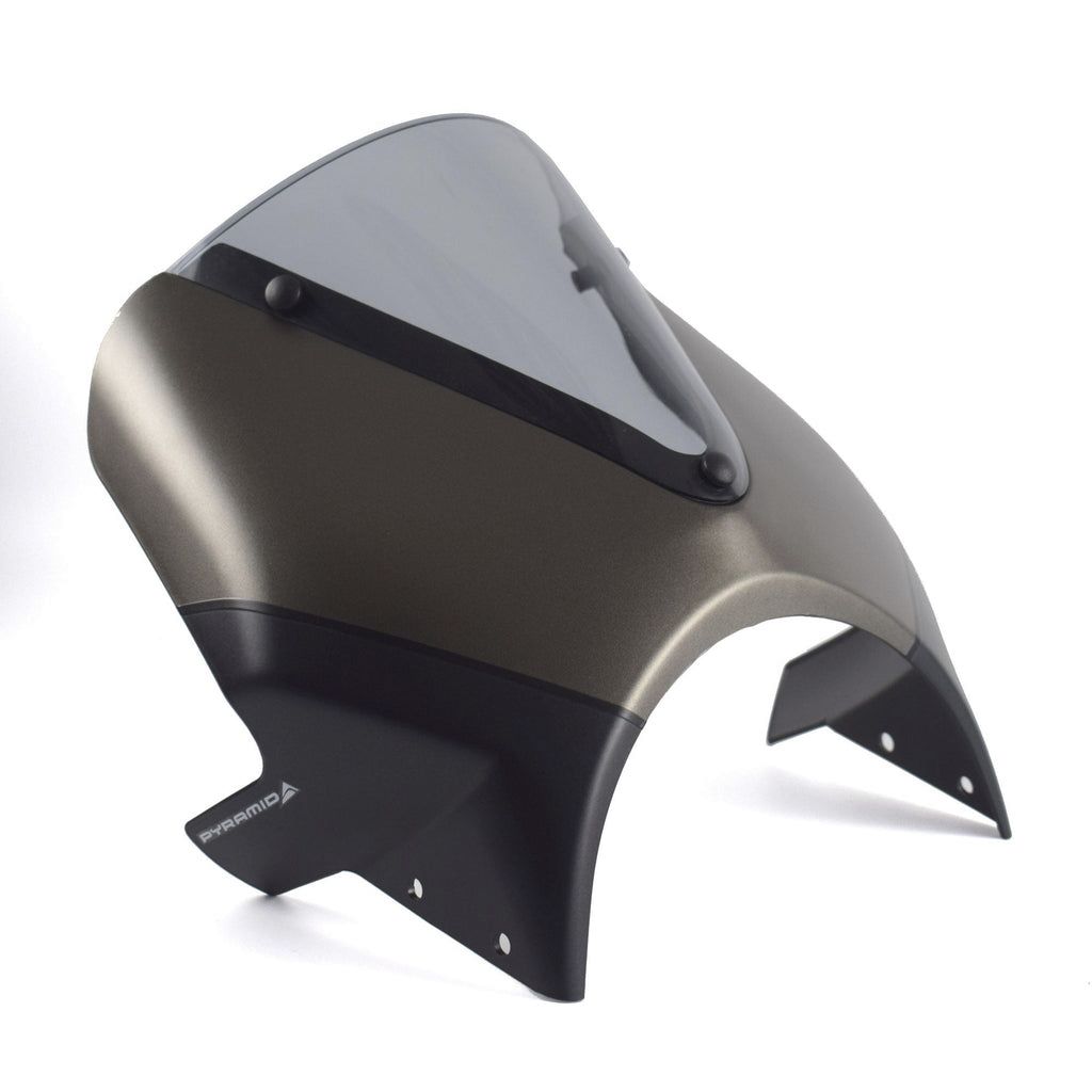 Triumph Speed Twin 1200 (19-24) Vision Fly Screen Matte Ironstone and Matte Storm Grey 26000K