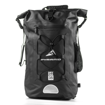 Waterproof 35L Motorcycle Backpack | Black Black LUG003B