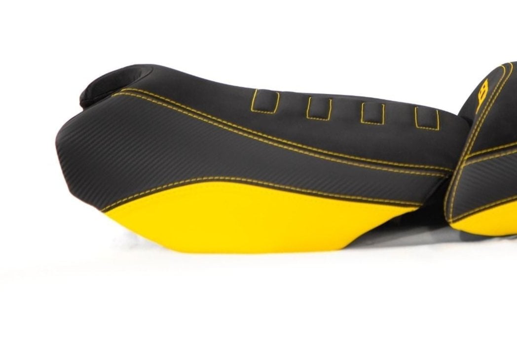 BMW R1250GS incl. Adventure (19-23) Isotta Comfort Riders Seat | Black/Yellow - 40th Anniversary