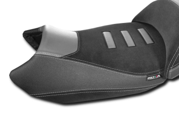 BMW R1300GS (23+) Isotta Comfort Riders Seat Low with Prostrate Channel / Black