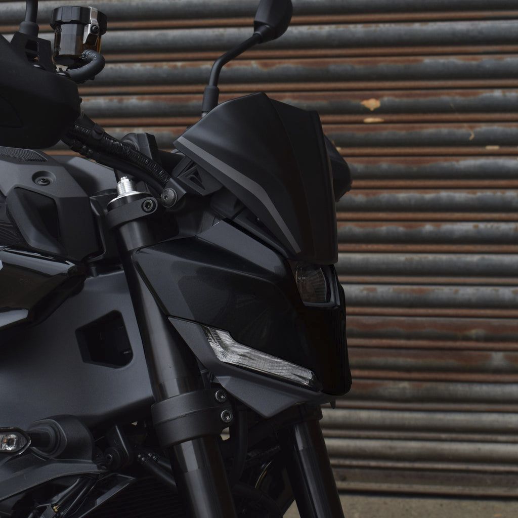 Yamaha MT09 (24+) Fly Screen: Tech Black 22190F