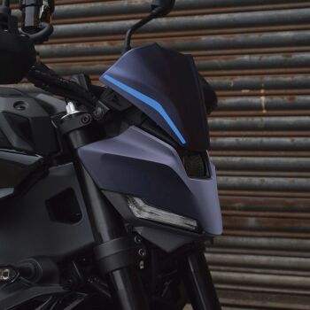 Yamaha MT09 (24+) Fly Screen: Yamaha Blue 22190P