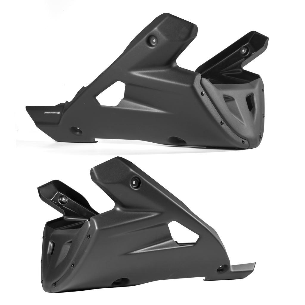 Yamaha MT09 incl SP (21+) Belly Pan / Spoiler: Matte Black 22175M