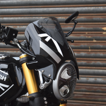 Triumph Speed 400 (24+) Vision Fly Screen: Phantom Black/Storm Grey 26700E