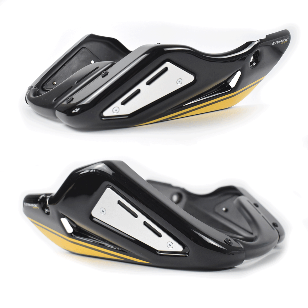 Kawasaki Z900RS (18+) Belly Pan: Metallic Diablo Black/Yellow 8903S68-NJ