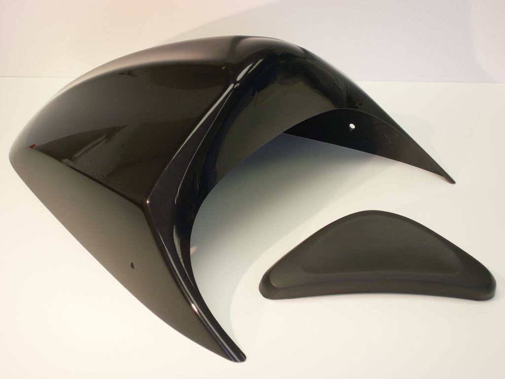 Kawasaki ER-6N (06-08) Solo Seat Cowl: Unpainted 130222U