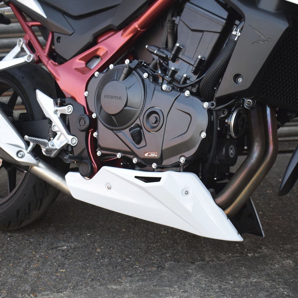 Honda CB750 Hornet (23+) Belly Pan Matte Pearl Glare White 21577CM