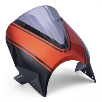 Kawasaki Z900RS SE (26+) Vision Fly Screen: Metallic Spark Black/Orange 23500H