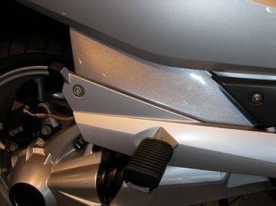 BMW R1200RT Infill Panels: Silver