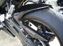 Kawasaki ZX6-R (07-08) Rear Hugger: Gloss Black 073230B