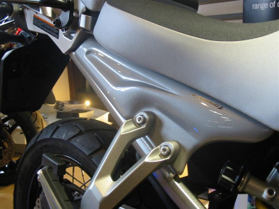 Yamaha XT1200Z Super Tenere (2010-13) Frame Infill Cover Panel: Silver 2212