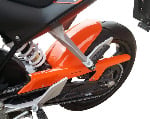 KTM 125 Duke (12+) Rear Hugger: Gloss Orange 079301D