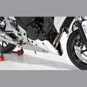 Honda CB500 F (13-15) Belly Pan: Black E890118135