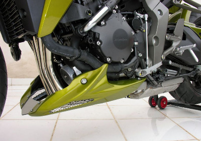 Honda CB1000R (2008-09) Belly Pan: Dragon Green Metallic