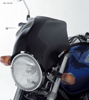 Raptor - Universal Motorcycle Screen for Naked Bikes: Black M0013N