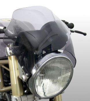 Raptor - Universal Motorcycle Screen for Naked Bikes: Light Grey M0013H