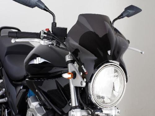 Cockpit - Universal Motorcycle Screen for Naked Bikes: Smoke 04807B