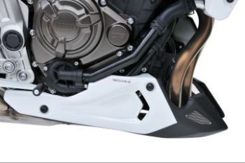 Yamaha MT07 Belly Pan: Black/White 890209121