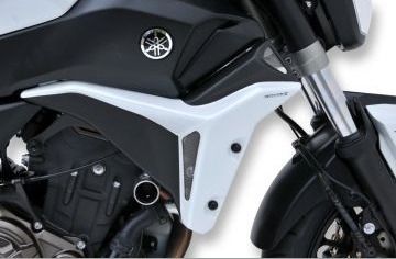 Yamaha MT07 Radiator Cheeks: Satin Grey 760294121