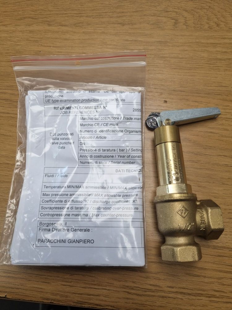 1/2″ Lever Safety Valve