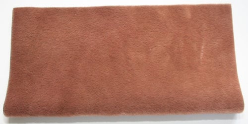 Sassy Fabric - Smokey Long Pile - Nut Brown