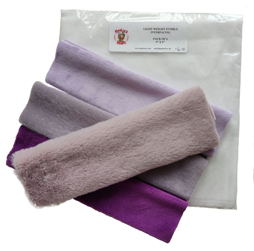 Value starter fabric pack - Purples