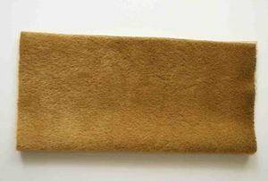 Sassy Fabric -Smokey Long Pile - Old Gold