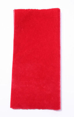 Sassy Fabric - Sassy Long Pile - Scarlet