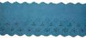 broidery englaise trim - Blue