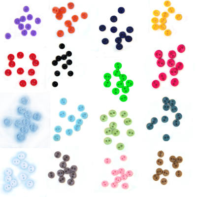 5mm Buttons - Various colours