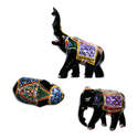 Laquered Elephant (1pc)