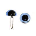 Quality English Glass Eyes - BLUE - 4, 5, & 6mm Sizes - 2 pairs