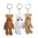 Teddy Bear Keyring/ Handbag Charm - Various Colours
