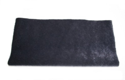 Sassy Fabric - Smokey Long Pile - Very Dark Navy