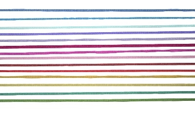 I00% Silk Ribbon 2mm x 1 yd - Various Colours