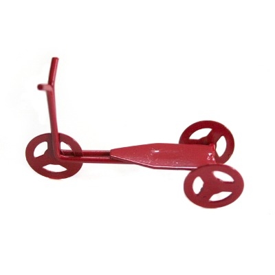 Miniature Red Scooter