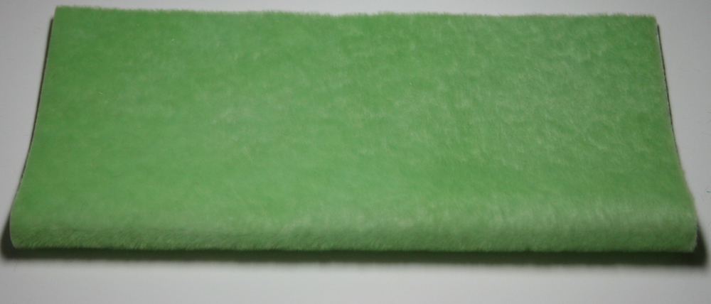 Sassy Fabric Sassy Long Pile - Pale Green