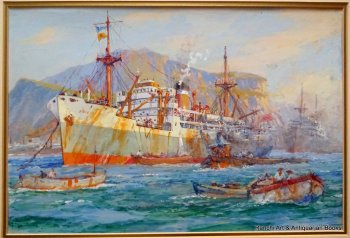 Maritime Art, Seascapes, Ship paintings, Marine Art, Seafaring Themes ...