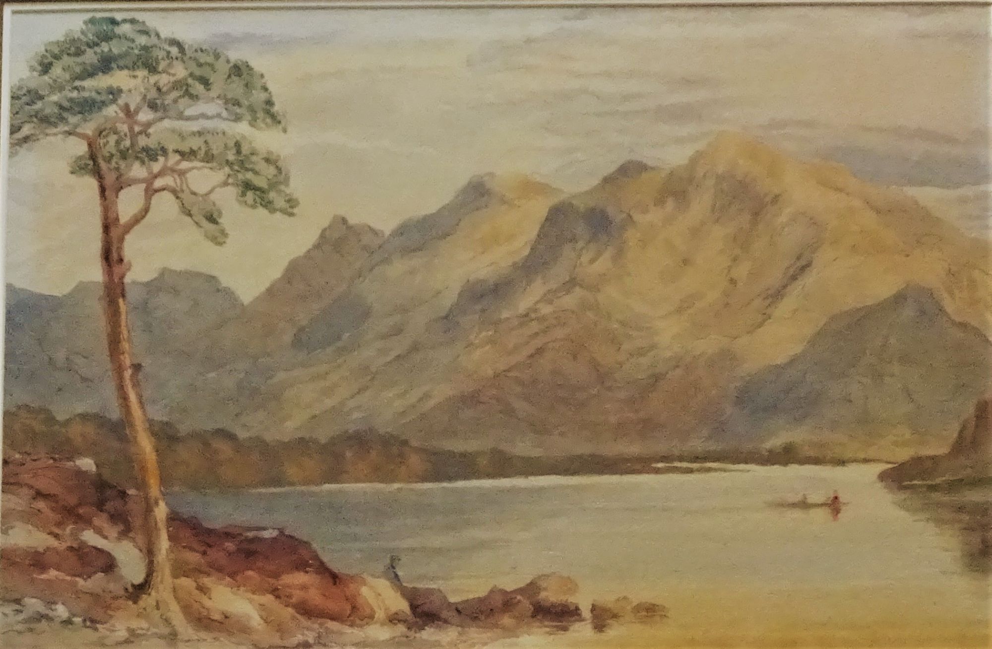 Scottish Highlands, William Leighton Leitch, c1860.