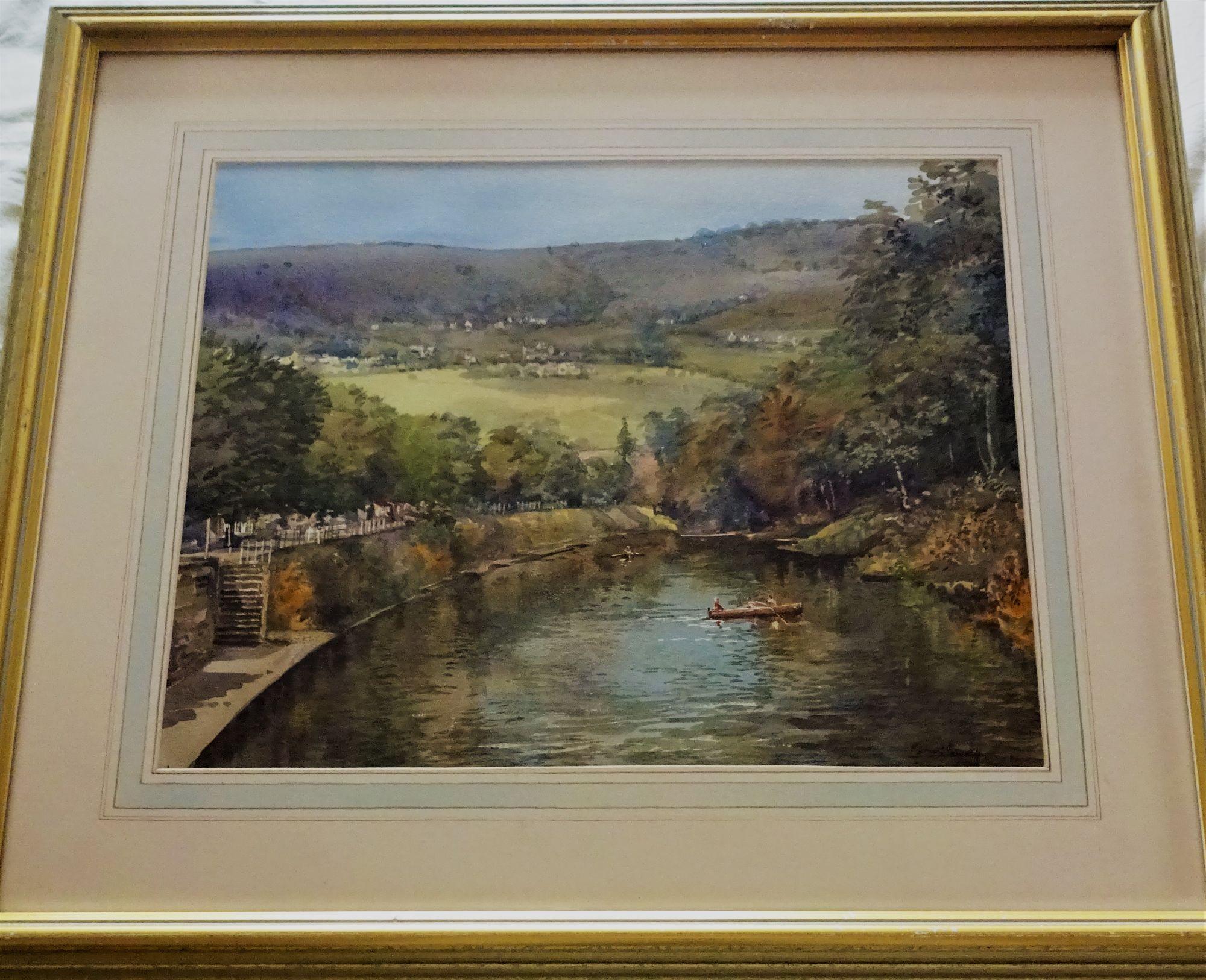Michael Crawley, River Derwent Matlock Bath, c1975.