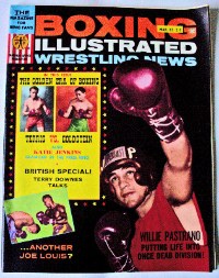 BOXING ILLUSTRATED WRESTLING NEWS MARCH 1965 2/6.   SOLD.