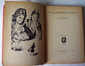 Gulliver's Travels by Jonathan Swift 1965 First Edition.