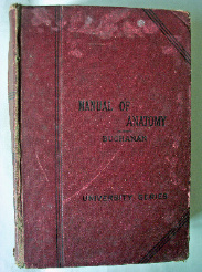 MANUAL OF ANATOMY BY BUCHANAN INCLUDING EMBRYOLOGY FIFTH EDITION 1925