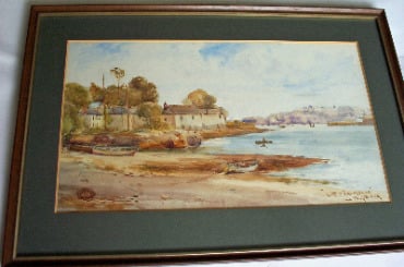 LITTLE FALMOUTH BY S.J. BEER c1920. SOLD.