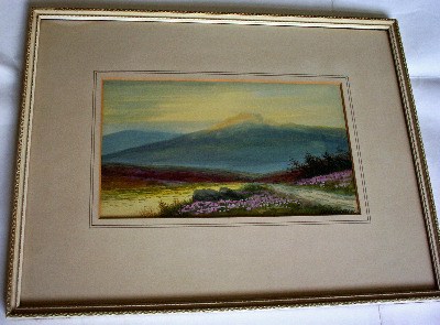 Caermarvon, watercolour with gouache on paper by Alfred Grahame, c1888.