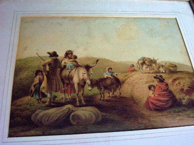 The Gipsies by George Warwick Smith of Derby c1810.